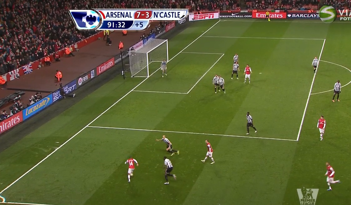Hattrick, Theo Walcott, Arsenal